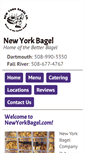 Mobile Screenshot of newyorkbagel.com