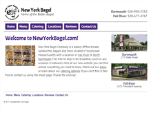 Tablet Screenshot of newyorkbagel.com